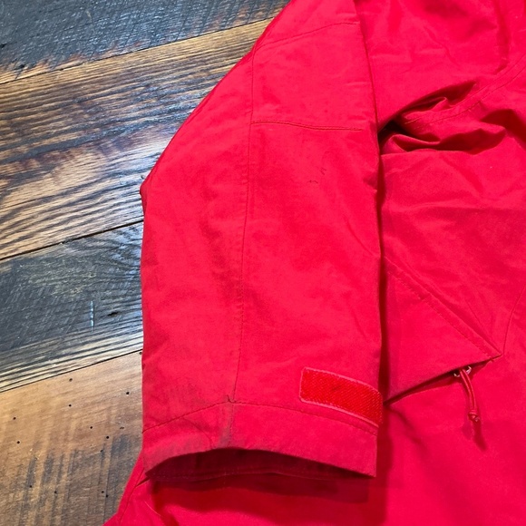 Lands’ End Womens Squall Waterproof Windproof Hooded Jacket Red Size L (14-16) | - Picture 7 of 10